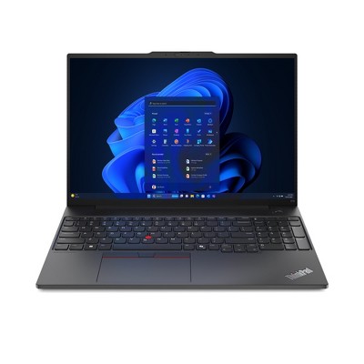 Refurbished: Lenovo ThinkPad E16 G2 16" Touch Laptop AMD Ryzen 7-7735U 16GB 1TB SSD W11P - Manufacturer Refurbished