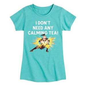 Girls' - Avatar: The Last Airbender - Zuko Calming Tea Fitted Short Sleeve Graphic T-Shirt - 1 of 4