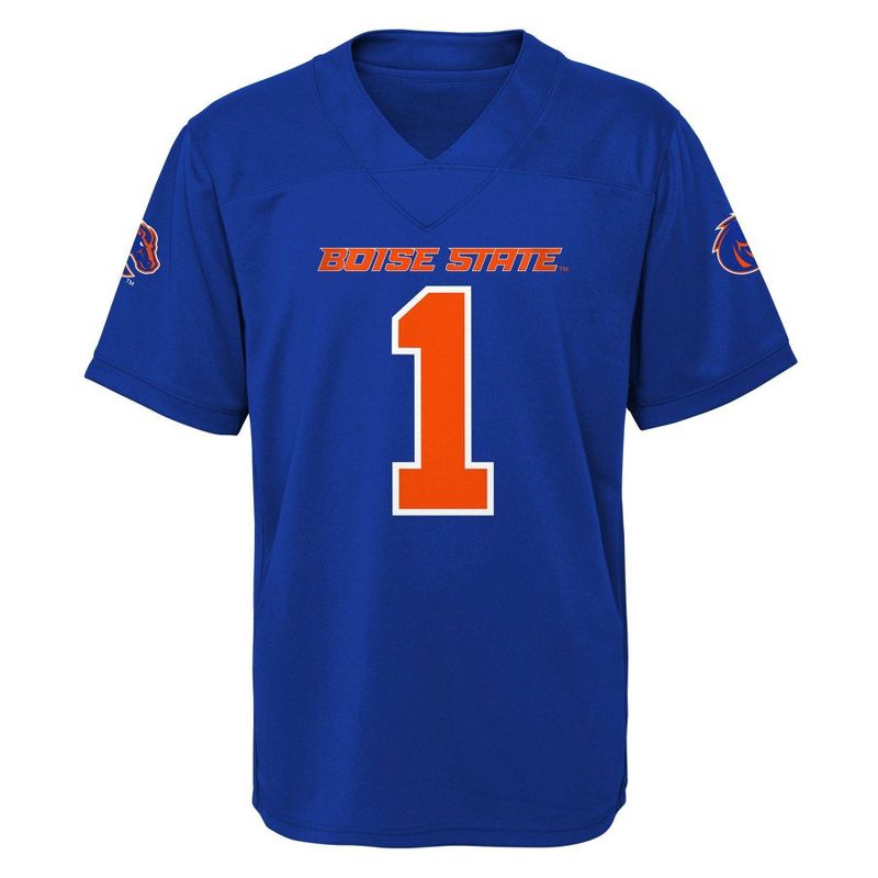 NCAA Boise State Broncos Boys&#39; Short Sleeve Jersey, 2 of 4