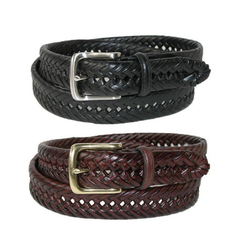 Tommy Hilfiger WOVEN - Braided belt - space blue/dark blue