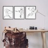 Stupell Industries Simple Line Doodle Playing Sports, 16" x 20" - 2 of 4