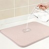 REGALWOVEN Absorbent Microfiber Kitchen Mat, Stone Drying Mat for Kitchen Counter - 3 of 4