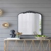 GlasFlength Decorative Wall Mirrors Baroque Inspired Full Length Mirror with Ornate Frame for Bathroom Living Room, Black, 24"*1.5"*36" - 2 of 4