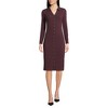 Lands' End Women's Knit Rib Button Front Dress - 3 of 3