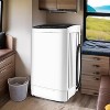 HOMDOX 20Lbs Portable Washing Machine, 2.8Cu.ft Full Automatic Compact Laundry Washer with 4 Water Levels 4 Wash Programs 3 Water Temp & Drain Pump - 2 of 4