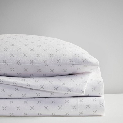 Oversized Cotton Flannel 4pc Sheet Set - Beautyrest