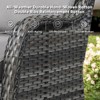 Gymojoy Outdoor Swivel Patio Chairs All-Weather Patio Swivel Glider Chairs Set of 2 - 3 of 4