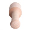 Lehman's Hardwood Froe Striking Mallet, Ergonomic Ball End Comfort Handle Durable Birch Shock Resistance Bell Shaped, Amish Made - 3 of 4