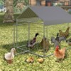 1 Set Metal Small Chicken Coop 120 X 40 X 40 Inches - 2 of 4