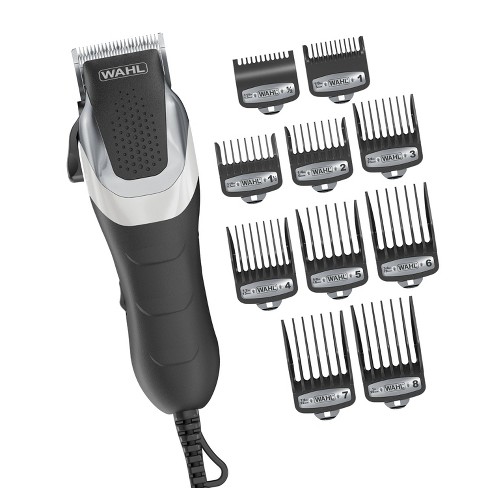 Meander Fruity pedicab Wahl Clipper Pro Series Hair Cutting Kit With Self Sharpening Blades And  Premium Guide Comb - 79775 : Target
