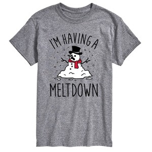 Men's - Instant Message - I'm Having a Meltdown Short Sleeve Graphic T-Shirt - 1 of 4