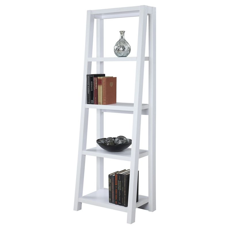 63.25&#34; Newport Lilly Bookcase White - Breighton Home, 3 of 10
