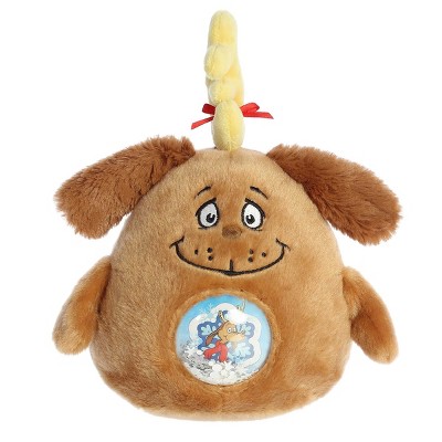 Aurora Small Shaker Max Dr. Seuss Whimsical Stuffed Animal Brown 8"