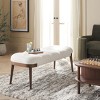 Maila Bench - Off White/Copper - Safavieh - 3 of 4