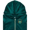 Wicked Elphaba Little Girls Velour Zip Up Hoodie and Flare Pants Outfit Set Emerald Green Elphaba 7-8 - 4 of 4