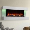 SimpliFire Format Wall Mount Electric Fireplace with Floating Mantel - 4 of 4