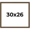 PosterPalooza | Sculpted Gold Picture Frame - UV Acrylic, Backing Board, Hanging Hardware Included - 2 of 4
