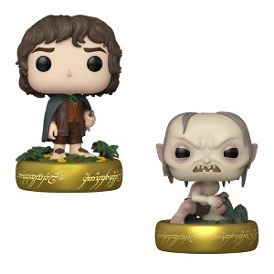 Funko Pop! 2 Pack Lord of the Rings: Glow in the Dark - Gollum #1831 & Frodo #1832 - 1 of 3
