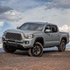 Bull Bar Compatible with Tacoma 2016-2022/F-150 2004-2022, Front Bumper Guards, Push Bar for Trucks with Skid Plate, Front Grille Brush Guards - 2 of 4