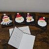 4E's Novelty Card Making Kit for Kids 3+ - DIY Christmas Crafts, 12 pcs Trendy Christmas Cards, Includes Christmas Cards with Envelopes, Fun Craft Kit - 2 of 4