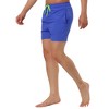 TATT 21 Men's Summer Casual Beach Drawstring Mesh Lining Board Shorts - 4 of 4