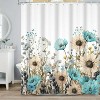 LunaLulinlk Spring Floral Shower Curtain - 2 of 4
