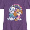 Girls' - Paw Patrol - Skye and Everest Best Friends Fitted Short Sleeve Graphic T-Shirt - 2 of 4