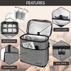 OPUX Wine Bag, 4,6 Bottle Cooler Insulated Tote Carrier Travel Picnic BYOB, Leakproof Padded Portable Party Christmas Gift - 4 of 4