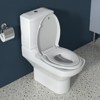 Toilet Seat with Built-In Toddler Potty Training Seat, Mother and Child Cover, Slow Close, Easy to Install,  Elongated - 2 of 4