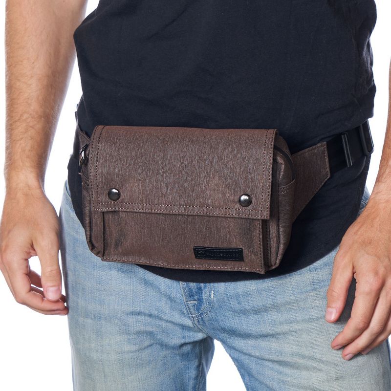 Alpine Swiss Fanny Pack Waist Bag Adjustable Belt Strap Crossbody Sling Bum Bag, 2 of 8