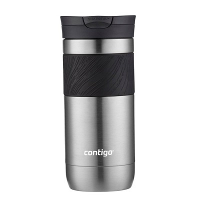 Contigo Byron Snapseal 20 Oz Vacuum-insulated Stainless Steel Travel Mug,  Matte Black 