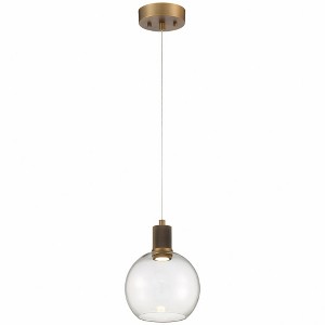 Access Lighting Port Nine 1 - Light Pendant in  Antique Brushed Brass - 1 of 4