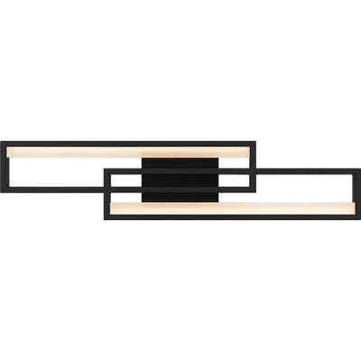 Quoizel Lighting Kocha 1 - Light Vanity in  Earth Black