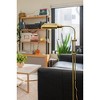 Cal Lighting 100W Pharmacy Floor Lamp W/Adjust Pole - Antique Bronze - 2 of 4