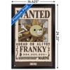 Trends International One Piece - Franky Wanted Poster Framed Wall Poster Prints - 3 of 4