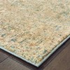Camryn Muted Abstract Rug Blue/Orange - Captiv8e Designs - 3 of 4