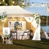 Yardgrace Large Party Tent Tents for Parties Awning Canopy Canopy Sun Shade Khaki - 4 of 4