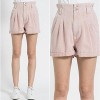 Women's Paperbag Short - Aaron & Amber - 2 of 3