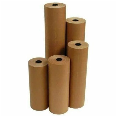 supplyhut 15" 40 # 900' Brown Kraft Paper Roll Shipping Wrapping Cushioning Void Fill - image 1 of 1