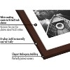 Americanflat Picture Frame with plexiglass - Hanging Hardware For Horizontal and Vertical Display - 4 of 4