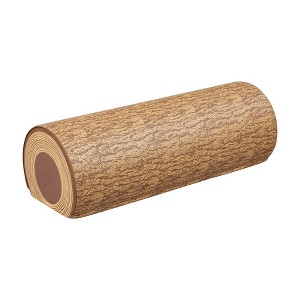 ECR4Kids SoftZone Tree Log Seat, 14in, Chocolate - 1 of 4