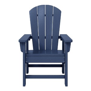 WestinTrends Malibu Kids Outdoor HDPE Adirondack Plastic Patio Chair - 1 of 4