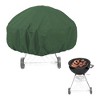 Unique Bargains Dustproof Fire pit stove Dust Cover 48.03"x48.03"x18.11" Green 1 Pc - 2 of 4