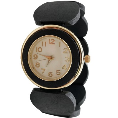 Olivia Pratt Stretch Wooden Watch