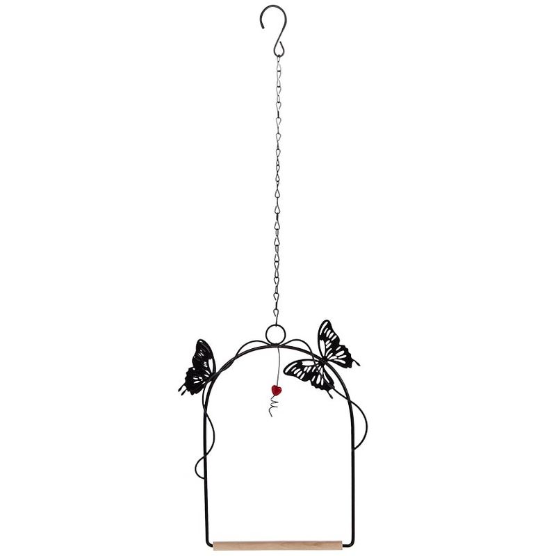 The Lakeside Collection Hummingbird Swing with Butterflies, 2 of 3