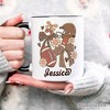 Football Mom Coquette Bow Daisy Mug, Retro Fall Game Day Preppy Gift | OrnamentallyYou - 4 of 4