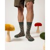 Memoi Men's Mushroom Fields Bamboo Blend Novelty Crew Socks - 4 of 4
