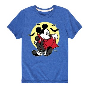 Boys' - Disney - Mickey Vampire Short Sleeve Graphic T-Shirt - 1 of 4