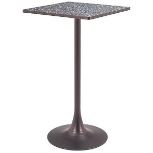 Zuo Spot Bar Table Black And Bronze - 1 of 4