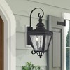 Livex Lighting Cambridge 2 - Light Wall Light in  Black - 2 of 4